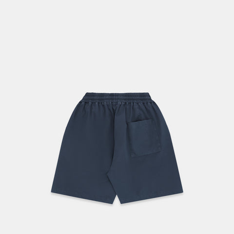 (SS24) The Suspicious Smiley Twill Shorts - Coastal Blue