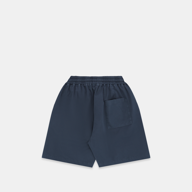 (SS24) The Suspicious Smiley Twill Shorts - Coastal Blue