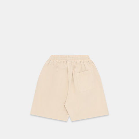 (SS24) The Suspicious Smiley Twill Shorts - Natural