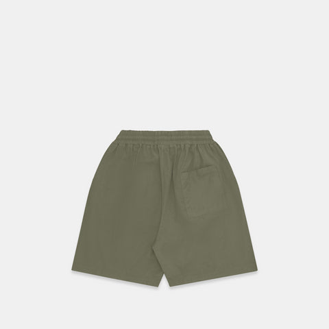 (SS24) The Suspicious Smiley Twill Shorts - Sage